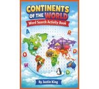 Continents of the World Word Search Activity Book