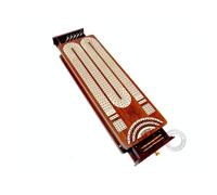 Continuous Cribbage Board Bloodwood / Maple and Side Pull Drawers - 4 Tracks with Place to Mark Won Games - House of Cribbage