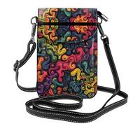 Continuous graph This lightweight, unisex flap crossbody bag frees up your hands and is suitable for travel, holidays, and everyday use.