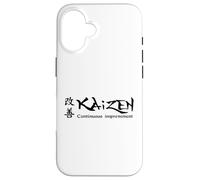 Continuous Improvement Japanese Kaizen Philosophy Growth Case for iPhone 16