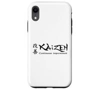 Continuous Improvement Japanese Kaizen Philosophy Growth Case for iPhone XR