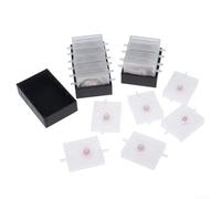 Continuous Ink System Adapter with Leak Proof Single Way Valve for Printer Damper to Maintain Stable Ink Flow Under High Pressure Conditions (5 valves + 1 base)