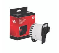 Five Star Non-OEM Replacement for Brother DK-22223 Black on White 50mm x 30.48m FS672873