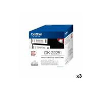 Continuous strip of thermal paper Brother DK-22251
