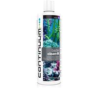 Continuum Aquatics Bacter Clean M for Reef & Marine Aquariums - Loosens Detritus, Cleans Live Rock, Reduces Organic Waste & Enhances Water Clarity Naturally, 500ml
