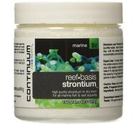 Continuum Aquatics Reef Basis Strontium - Strontium Powder for Marine Fish and Reef Saltwater Aquariums