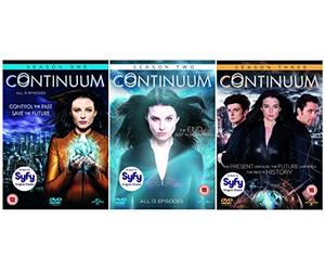 Continuum Season 1-3 Complete Collection of the Time-Travelling Canadian sci-fi drama