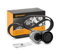 Multi-ribbed V-belt kit incl. tensioner pulley 6PK1130K4 CONTINENTAL CTAM
