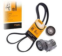Multi-ribbed V-belt kit incl. tensioner pulley 6PK1733K3 CONTINENTAL CTAM for VW