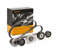 Water pump + V-belt kit 7PK1605WP1 CONTINENTAL CTAM for RENAULT DACIA