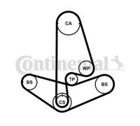 ContiTech Timing Belt Kit Set - Part No: CT1001K2PRO - 122 Teeth - OE Quality
