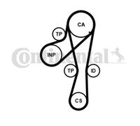 ContiTech Timing Belt Kit Set - Part No: CT1041K2PRO - 112 Teeth - OE Quality