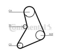 ContiTech Timing Belt Kit Set - Part No: CT685K1 - 119 Teeth - OE Quality