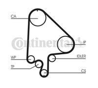 New Timing Belt Set for OPEL VAUXHALL:ASTRA F,OPTIMA F,VECTRA A,ASTRA F Estate