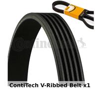 ContiTech V-Ribbed Belt - 5PK1393 , 5 Ribs - Fan Belt Alternator, Drive Belt