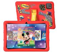 Contixo 10 Inch Kids Tablet - K103 Android Learning Tablet with Exclusive 80 Disney Storybooks ($350 Value), 32GB Memory, WiFi, Parental Control and Child Proof Case, Red (Boys and