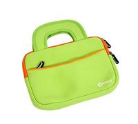 Contixo 10" Tablet Sleeve Bag Compatible for K101 Kids Tablet, Amazon Fire HD 10 Kids Edition, Kindle Fire HD 10.1 Inch with Accessory Pocket (Green)