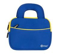 contixo 7" Tablet Sleeve Bag Good for V8/V9 Kids Tablet, Dragon Touch Y88X Pro/Y88X/M7 Kids Tablet, iPad Mini 4 3 2 1, Galaxy Tab A 8.0 (Blue)