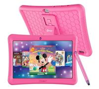 contixo K101A 10 inch IPS Display Kids Tablet with 2GB RAM 16GB ROM Android 10 Parental Control for Children Infant Toddlers at Home Schoo(Pink)
