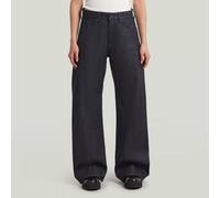 Contor Barrel Wide Jeans - Dark blue - Women 27-28