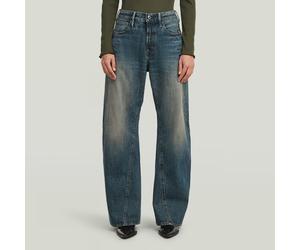 Contor Barrel Wide Jeans - Dark blue - Women 31-32