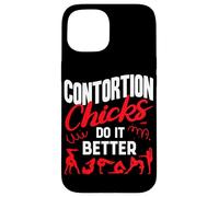 Contortion Chicks Do It Better Contortionist Contortion Yoga Case for iPhone 15