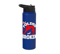 Contortionist Contortion Yoga Just Folded Not Broken Stainless Steel Insulated Water Bottle