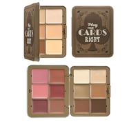Contour and Blush Palette - 12-Shade Concealer Cream Kit, Smooth Coverage Makeup | Lightweight Face Formula, Girls Cosmetic Gift, Professional Use or Daily Wear, Multi-Tone Foundation for Natural High