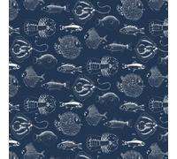 Contour Anti-bacterial Wallpaper Into the Deep 112652