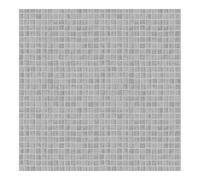 Contour Antibac Spectrum Grey Mosaic Wallpaper | Paste The Wall Application | Grey Tile | Eco-Friendly