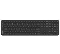 Contour Balance Keyboard | Full-size Wireless keyboard with USB Receiver | UK Layout | Numeric Keypad | Home and Office | For Windows and Mac