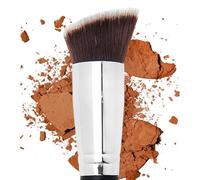 Contour Brush Bronzer Brush Blush Brush - Flat Angled Kabuki Brush for Face, Foundation Brush, Dense Synthetic Bristles for Blending, Buffing, Stippling, Setting with Powder Cream Liquid Makeup