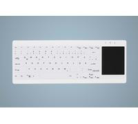 Contour Design Active Key AK-C4412F keyboard Medical USB UK English White