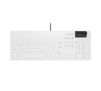 Cherry AKC8200 Hygiene Keyboard with Integrated Smartcard Reader Black