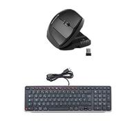Contour Design Balance Keyboard (FR Layout, Wired) + Wrist Rest + Unimouse (Right-Handed, Wireless)