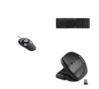 Contour Design Multimedia Controller V2, Balance Keyboard (Black), & Unimouse Left Hand