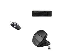 Contour Design Multimedia Controller V2, Balance Keyboard (Black), & Unimouse Right Hand