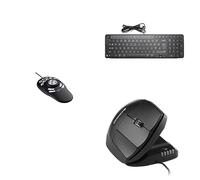 Contour Design Multimedia Controller V2, Balance Keyboard (Black), & Unimouse Right Handed Bundle