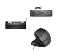 Contour Design RollerMouse Pro Regular, Balance Keyboard (Black), & Unimouse Left Handed Bundle