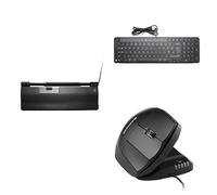 Contour Design RollerMouse Pro Regular, Balance Keyboard (Black), & Unimouse Right Handed Bundle