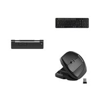 Contour Design RollerMouse Pro Slim, Balance Keyboard (Black), & Unimouse Left Hand