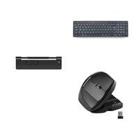 Contour Design RollerMouse Pro Slim, Balance Keyboard (Silver), & Unimouse Right Hand