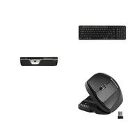Contour Design RollerMouse Red, Balance Keyboard (Black), & Unimouse Left Hand