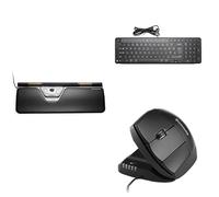 Contour Design RollerMouse Red Plus, Balance Keyboard (Black), & Unimouse Left Handed Bundle
