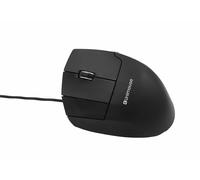 Contour Unimouse Ergonomic Vertical Mouse for Left Hand - Adjustable 35°-70° Angle, Customizable Thumb Rest, Wired, 6 Programmable Buttons, All Day Comfort and Pain Relief