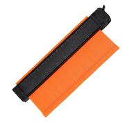Contour Duplicator Profile Gauge - Wood Shape Measuring Ruler, Adjustable Template Tool, Inch Cm Scale Tracer | Precision Marking Layout Instrument for Woodworking Flooring Tile Fitting Home Workshop