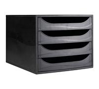 Contour Ergonomics 4 Drawer Set Black