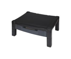 Contour Ergonomics Adj Mon Stand BLK