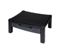 Contour Ergonomics Adjustable Monitor Stand with Drawer Black