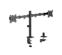 Contour Ergonomics Economy Dual Monitor Arm Black CE10181